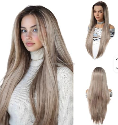 Cool Espresso Brown with Ash-Blonde Melt