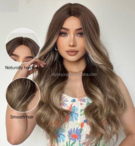 Mocha Brown with Ash-Blonde Ombre